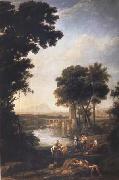 Claude Lorrain The Finding of the Infant Moses (mk17) oil painting